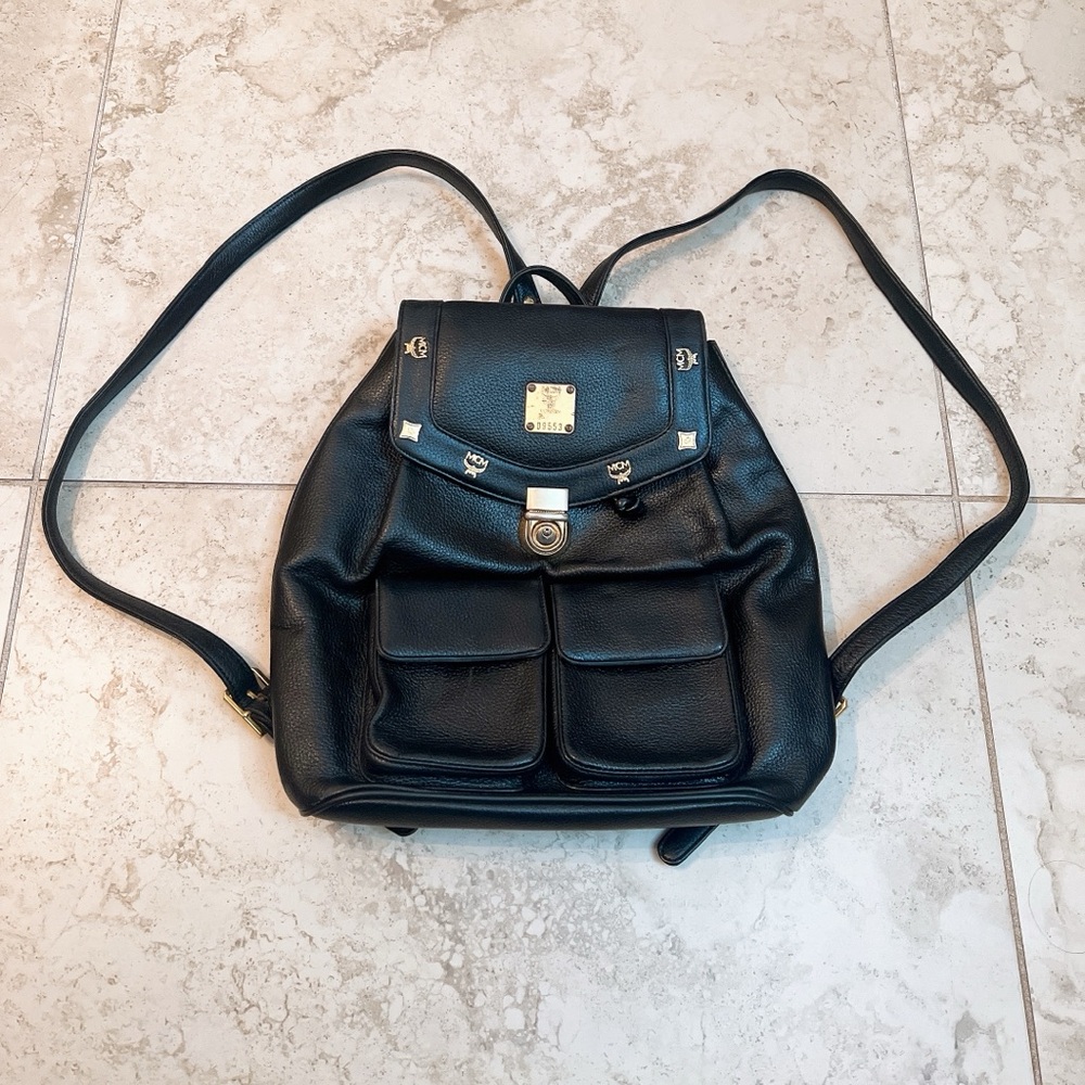 Mcm Drawstring Backpack - image 2